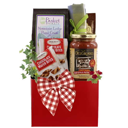 Pizza Makings Gift Basket