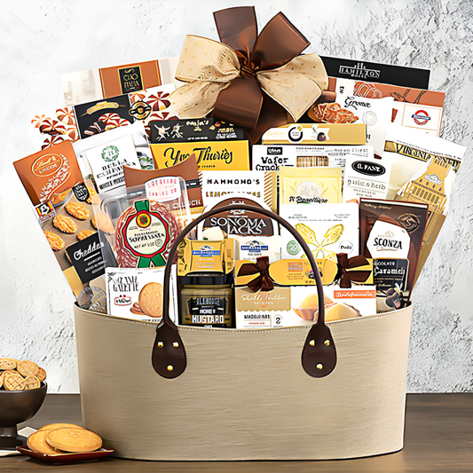 Sympathy & Remembrance: Gourmet Gift Basket