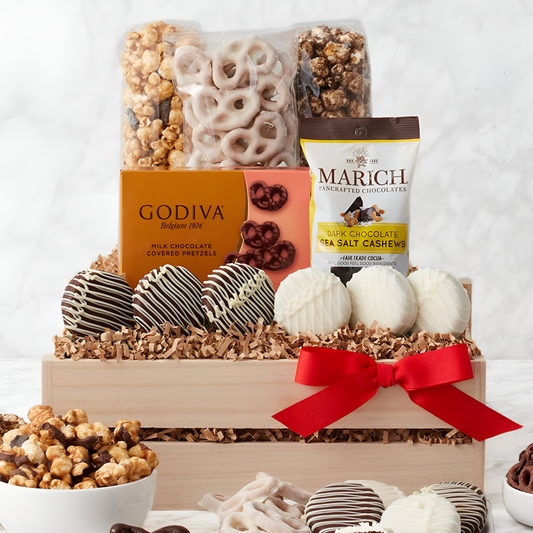 Crunch Time: Sweet Snacks Gift Crate