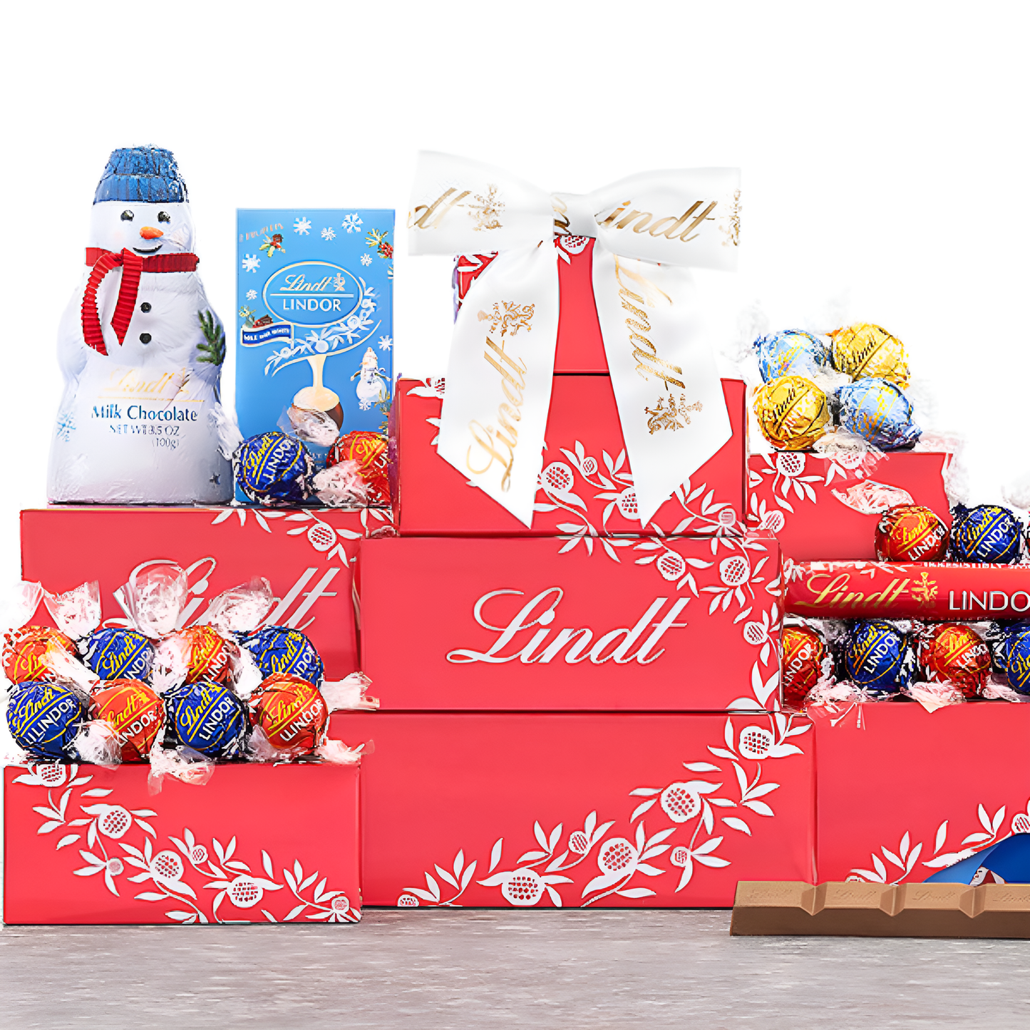 Lindt Deluxe: Lindt Chocolate & Sweets Gift Tower