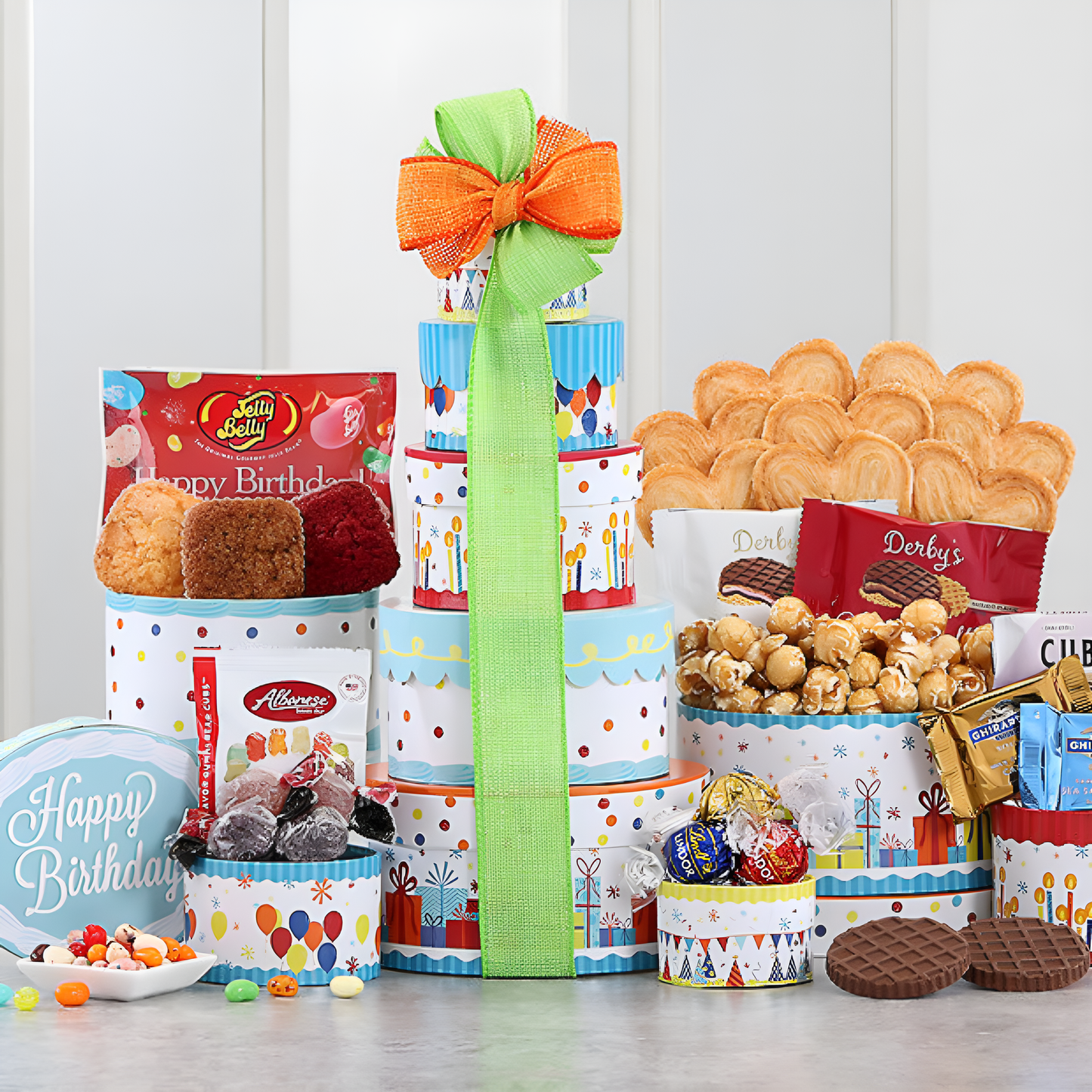 Make a Wish: Gourmet Birthday Gift Tower