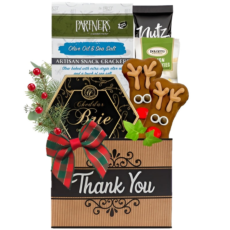 Holiday Thanks & Happy Tails: Dog & Owner Gift Basket
