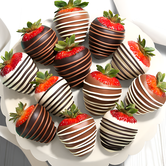 Chocolate Dipped Strawberries: Dozen