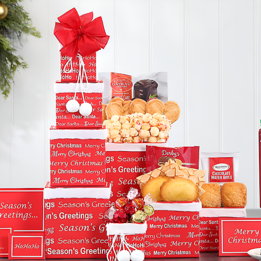 Merry Christmas: Holiday Gift Tower